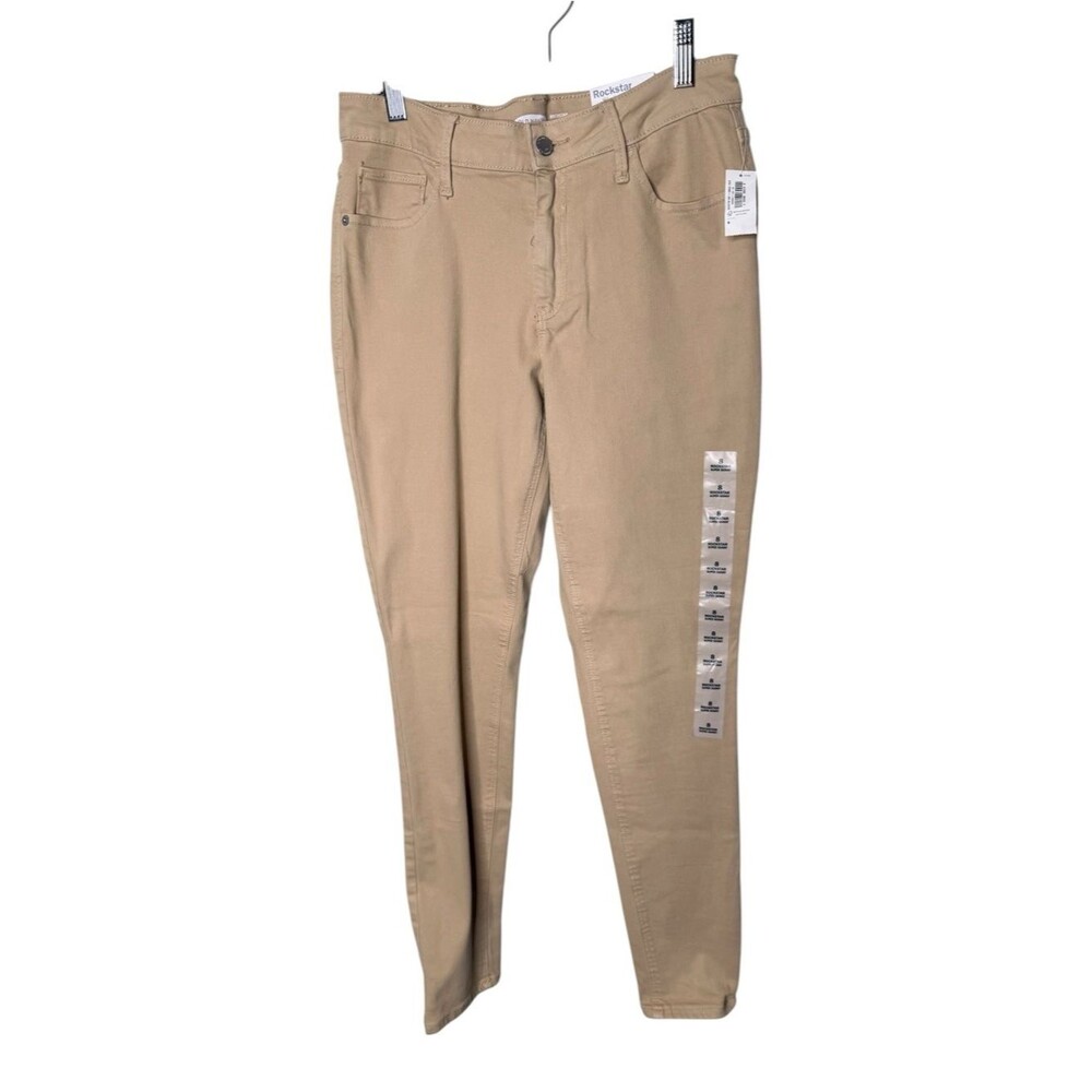Old Navy Beige Size 8 Rockstar Super Skinny Pants